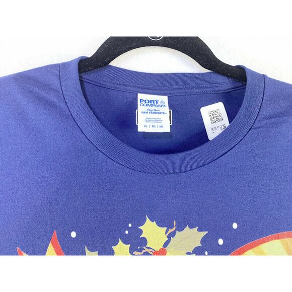 Marvel Super Hero T-Shirt Men's Size XL Blue Short Sleeve Port and Company - Picture 3 of 8